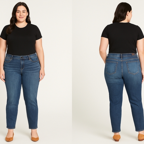 Classic Blue Women's Jeans - Picture 1 of 5